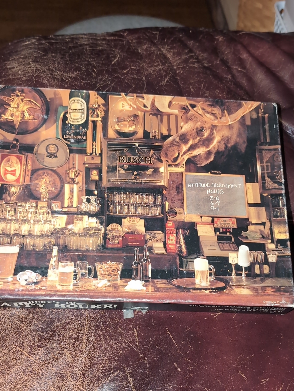 Vintage Springbok Jigsaw Puzzle